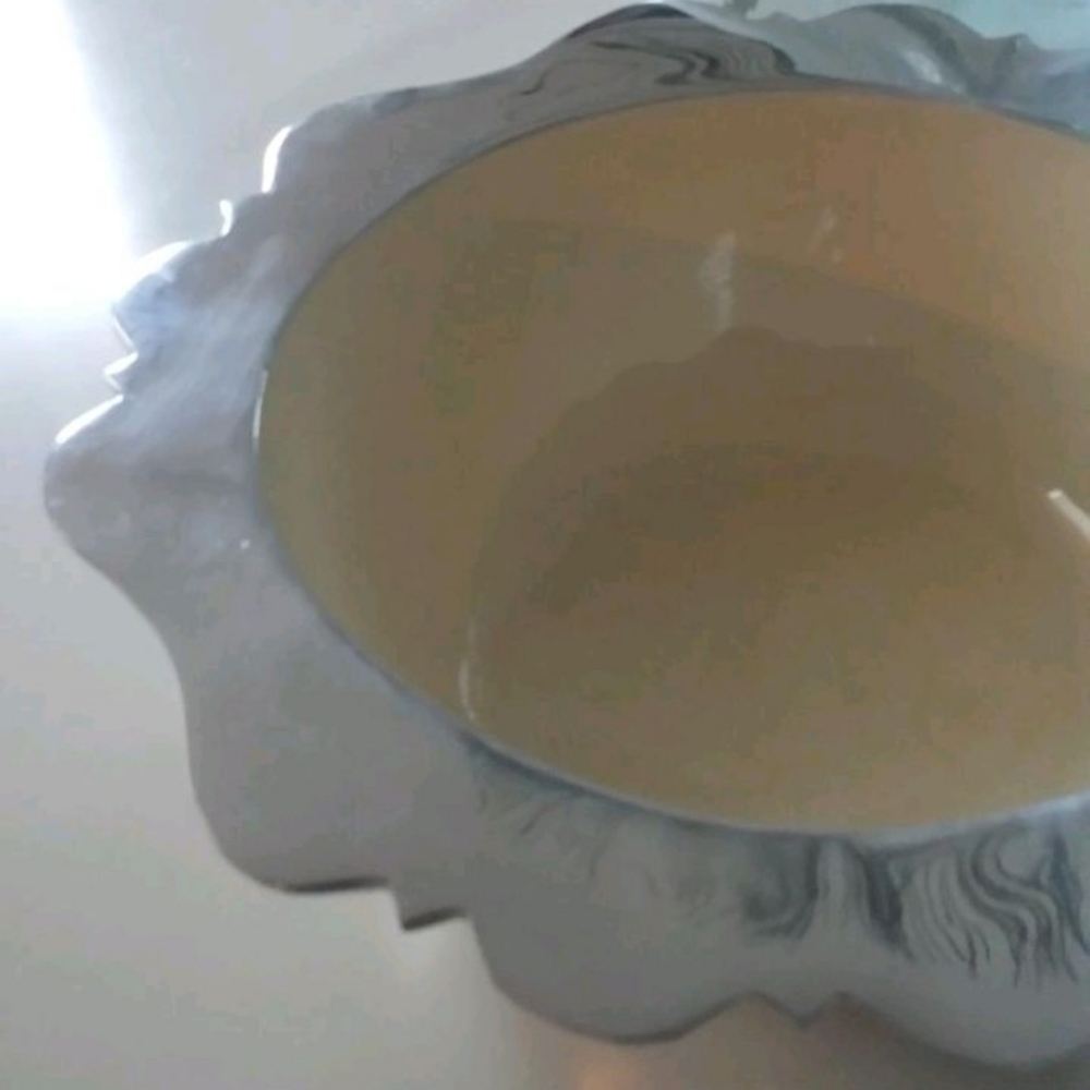 LUNARES Designer Metalware Bowl from Neiman Marcus, 16" x 9" x 5" - Picture 7 of 10
